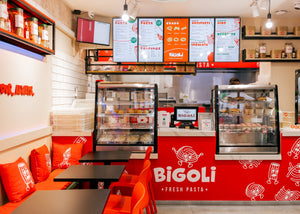 Fresh Pasta in Old Street: - Bigoli