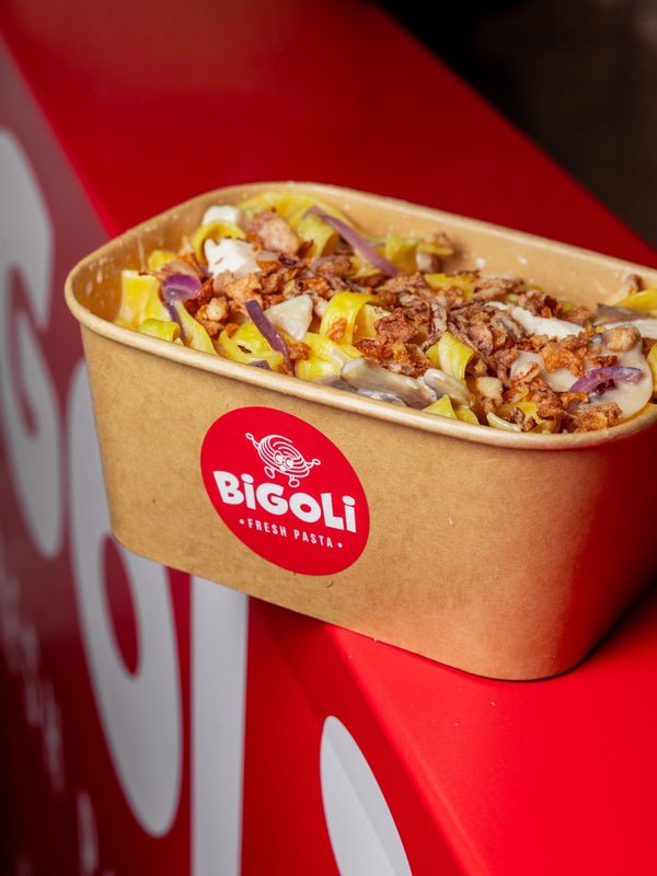 Build your own pasta at Bigoli — pick the shape, the sauce and the toppings, Old Street, London